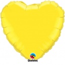 mariage-Ballon Coeur Jaune (Yellow)