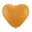 mariage-Ballon Coeur Marron Moka (Mocha Brown)