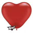mariage-Ballon Coeur Rouge Perl� (Pearl Ruby Red)