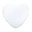 mariage-Ballon Coeur Transparent (Diamond Clear)