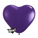 mariage-Ballon Coeur Violet (Quartz Purple)