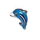Ballon Dauphin Bleu