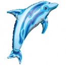 Ballon Dauphin Bleuté