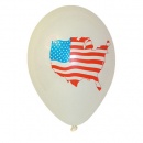 Ballon drapeau USA (latex) au meilleur prix