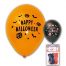 Ballon Happy Hallowen Assortis orange et noir au meilleur prix