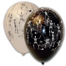 Ballon Halloween Squelettes Par 8 au meilleur prix