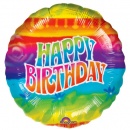 Ballon Happy Birthday Multicolore au meilleur prix