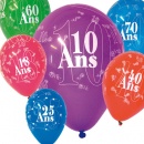 Ballon Jubilé de 18 à 50 ans Par 8 au meilleur prix