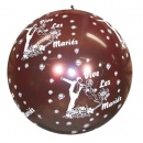 Ballon géant "Vive les Mariés" au meilleur prix