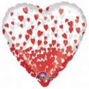 Ballon Multicoeurs Transparent