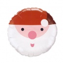 Ballon Rond Tête de Père Noël au meilleur prix