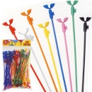 Tiges Plastiques Rapides Couleurs par 100 au meilleur prix