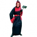 deguisement adulte-Déguisement Adulte Bourreau Noir et Rouge Halloween