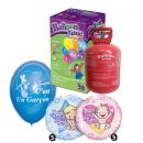 Bouteille Hélium Jetable kit 20 + 1 Naissance Garçon