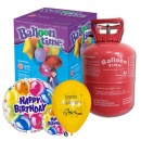 Bouteille Hélium Jetable kit 30 + 2 Anniversaire au meilleur prix
