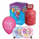 Bouteille Hélium Jetable kit 30 + 2 Naissance Fille