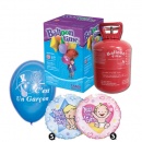 Bouteille Hélium Jetable kit 30 + 2 Naissance Garçon