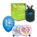 helium-Bouteille H�lium Jetable kit 20 + 1 Naissance Gar�on