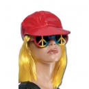 Casquette vinyl Rouge