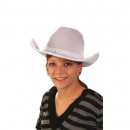 Chapeau Pailettes Argent