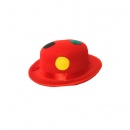 Chapeau melon rouge au meilleur prix