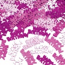 confettis de table-Confettis de Table Anniversaire Rose