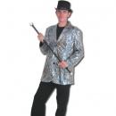 deguisement disco-D�guisement Adulte Luxe Veste Disco Argent