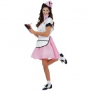 Déguisement Car Hop Girl 50's femme