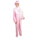 Déguisement bébé rose femme