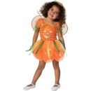 Déguisement citrouille orange fille