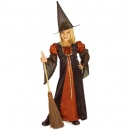 Déguisement Enfant Sorcière Paillettes Halloween au meilleur prix