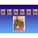fete-Guirlande Papier 15 Fanions 5m F�te du Vin
