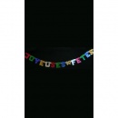 fete-Guirlande Carton "Joyeuses F�tes