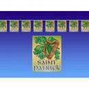 Guirlande Papier 15 Fanions 5m Saint Patrick