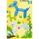 Ballons à modeler kit chien