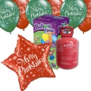 helium-Bouteille Hélium Jetable kit 20 + 1 Noël
