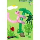 Ballons à modeler kit singe sur cocotier