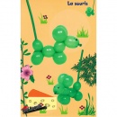 Ballons à modeler kit souris