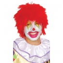 Perruque Adulte Clown Raide Rouge au meilleur prix