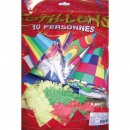 cotillons-Pochette cotillons 10 personnes SUPER PROMO sans boules