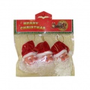 decoration-D�coration 3 t�tes de p. no�l