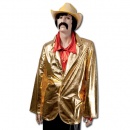 Veste Disco Homme Or Luxe
