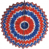 Lampion Ballon Tricolore 25cm