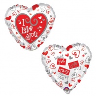 Ballon Coeur Simply Said Love au meilleur prix