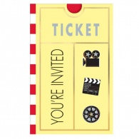 Cartes d'invitation Hollywood