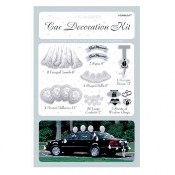 coffret ballon-Décoration Mariage pour Voiture