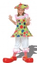 perruque-D�guisement Enfant Clown Fille