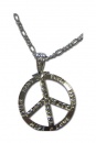 Collier Hippie Métal Argent au meilleur prix