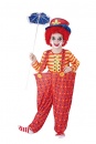 Déguisement clown rouge avec cerceau
