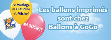 Ballon publicitaire, Ballon imprim�, Impression sur ballon